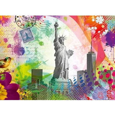 Abbildung von Ravensburger Postkarte AUS NEW YORK Sonstige Accessoires, Größe: One Size, Mehrfarbig