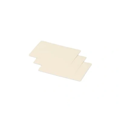 Abbildung von Clairefontaine 11288C Packung mit 25 Karten Pollen, 7x9,5cm, 210g, Elfenbein Perlmutt, ideal für Ihre Einladungen und Korrespondenz, 1 Pack