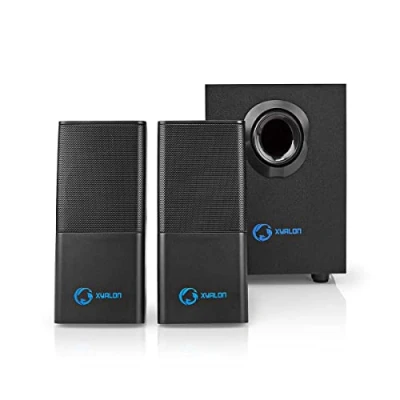 Abbildung von Nedis PC Gaming Lautsprecher Boxen Musikboxen mit Subwoofer 30W 2.1 Stereo