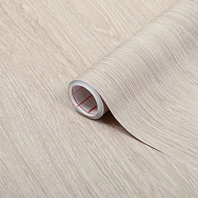Abbildung von d c fix, Holz, Design Santana Eiche Kalk, 90 cm x 210 cm, selbstklebend