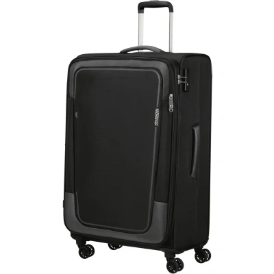 Abbildung von American Tourister Pulsonic Trolley 80/30 Erweiterbar Boardcase, Größe: XL, Asphalt black