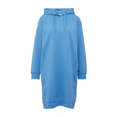 Abbildung von s.Oliver MIT Seitlichen Eingrifftaschen UND Kapuze Freizeitkleid, Damen, Größe: 34, Royalblau