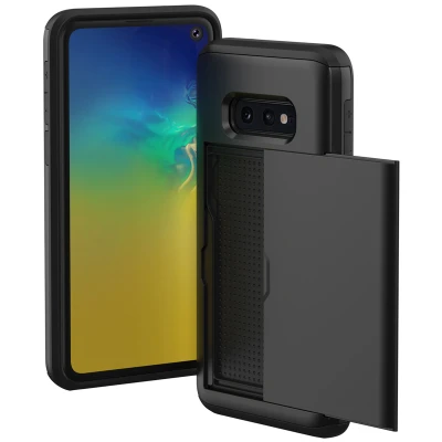 Abbildung von Samsung Galaxy S10e Hülle Kunststoff iMoshion Hard Case/Backcover Handyhülle Schwarz