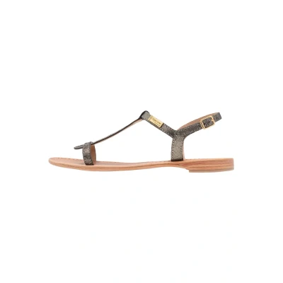 Abbildung von Les Tropeziennes par M Belarbi Hamat Riemensandalette, Damen, Größe: 38, Noir irise Schuhe