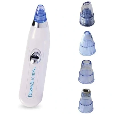 Abbildung von MediaShop Porenreiniger Derma Suction, mit 4 Aufsätzen und 2 Saugeinstellungen