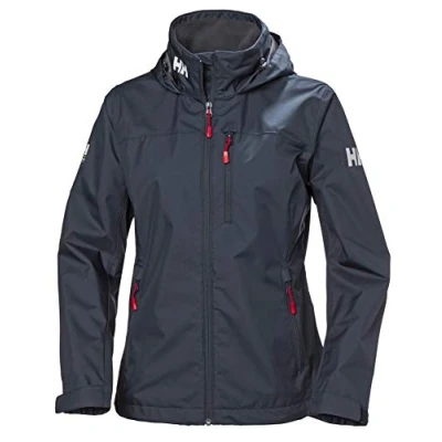 Abbildung von Helly Hansen Damen W Crew Hooded Midlayer Jacket, Marineblau, M