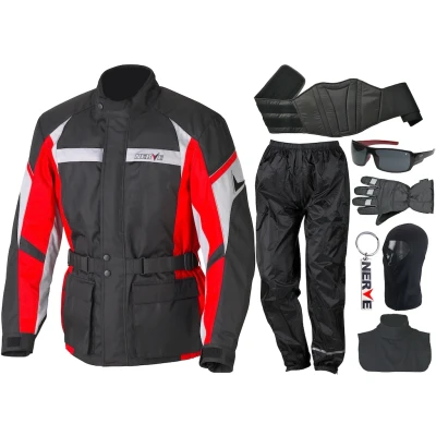 Abbildung von NERVE Motorradkombi, (Set, 8 tlg.)
