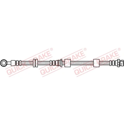 Abbildung von QUICK BRAKE 50.702 Bremsschläuche 600 MITSUBISHI: Outlander 2 SUV, Lancer 8 Schrägheck, II, PEUGEOT: 4007