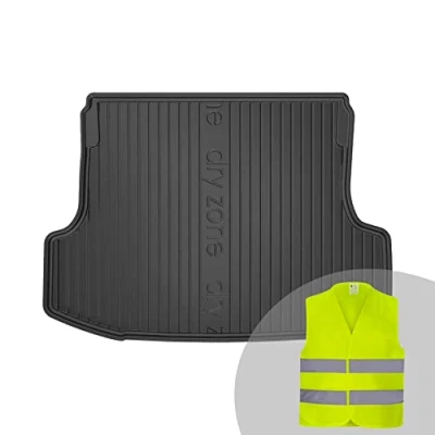 Abbildung von FROGUM DryZone Gummimatte Ganzjährige Praktische Auto Kofferraummatte Kofferraumwanne passend für Subaru Legacy IV 2003 2009 Hohe Kante Robust und langlebig