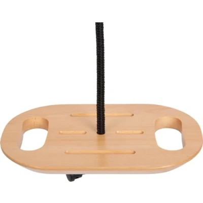 Abbildung von Small Foot Einzelschaukel Tellerschaukel mit Griffen „Black Line“, (packung, 1 tlg), Maximaler Schaukelspaß für Groß und Klein