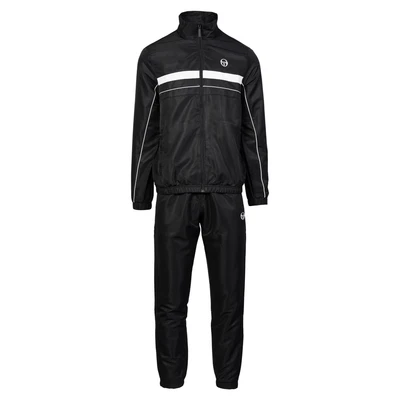 Abbildung von Sergio Tacchini Zelma Tracksuit Trainingsanzug, Herren, Größe: XXL, Black/white
