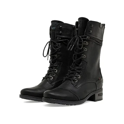 Abbildung von Mustang Snowboot/Winterstiefel, Damen, Größe: 40, Schwarz Schuhe