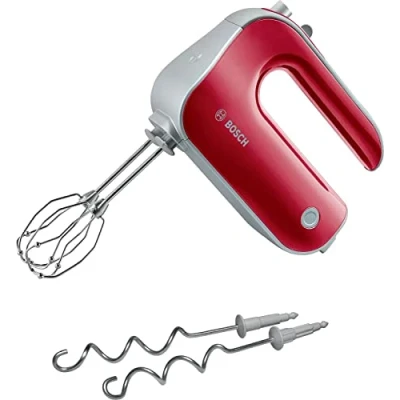 Abbildung von BOSCH Handmixer &quot;Styline Colour MFQ40303&quot;, 500 W, 5 Stufen plus Turbostufe, 2 Rührbesen, Edelstahl Knethaken