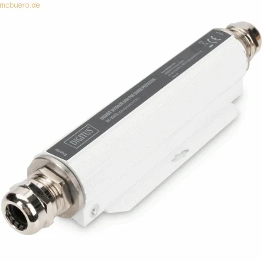 Abbildung von DIGITUS Outdoor POE Überspannungsschutz (60W) 10/100/1000 Mbits, 40 bis 65C, IP67, 10KV, 20KA