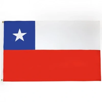 Abbildung von AZ FLAG Flagge Chile 90x60 Cm Chilenische Fahne 60 x 90 Feiner Polyester Flaggen