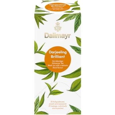 Abbildung von Dallmayr Tee Aufgussbeutel Darjeeling Brilliant, 25 Beutel, 1er Pack (1 x 50 g)