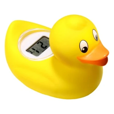 Abbildung von TensCare Digi Duck Thermometer für Baby Badezimmer, LCD Bildschirm