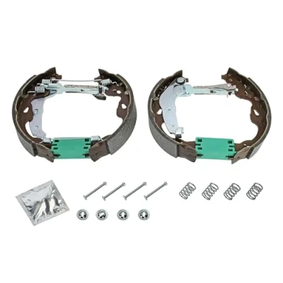 Abbildung von MEYLE 11 14 533 0018/K Bremsensatz, Trommelbremse Hinterachse mit Hebel, ohne Radbremszylinder, Feder ORIGINAL Quality TOYOTA: Aygo