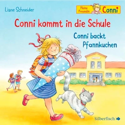 Abbildung von Conni kommt in die Schule / backt Pfannkuchen (Meine Freundin ab 3): 1 CD