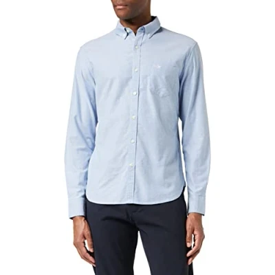 Abbildung von Dockers Herren 2 Button Down Shirt, Oxford Delft, L EU