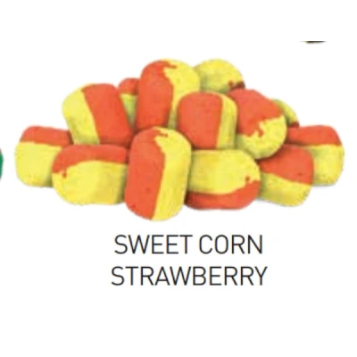 Abbildung von Carp Zoom Duo Dumbel Wafters 8x12mm Sweetcorn Strawberry
