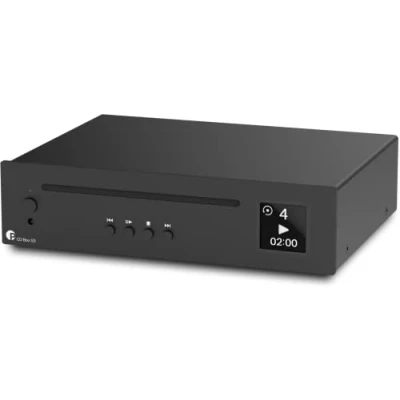 Abbildung von Pro Ject CD Box S3, Ultra kompakter Player mit True Red Book Laufwerk und internem DAC, Schwarz