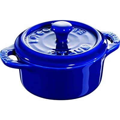 Abbildung von Staub Mini Cocotte Okrągły 200 ml, Mėlyna
