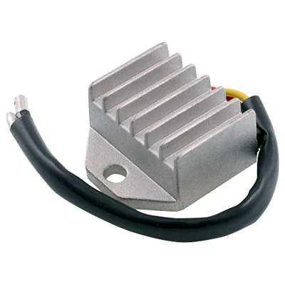 Abbildung von VANEZ Spannungsregler/Gleichrichter 3 Pin 12V kompatibel für Roller, Moped, Mofa, Motorrad universal