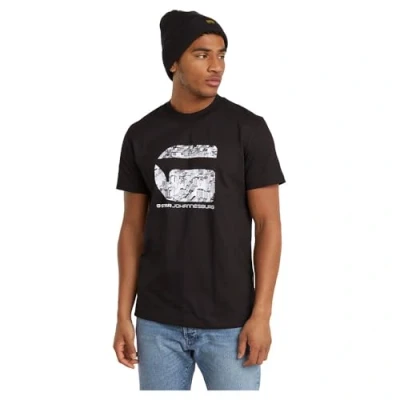 Abbildung von G Star Herren Johannesburg T Shirt, Schwarz (Dk Black D25698 c336 6484), XXL EU