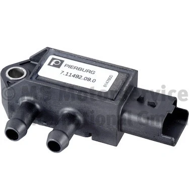 Abbildung von PIERBURG 7.11492.09.0 Sensor, Abgasdruck ohne Zubehör NISSAN: Qashqai 2, X Trail, DACIA: Dokker Kombi, Lodgy, Duster II, RENAULT: Megane 4 Schrägheck
