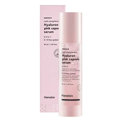 Abbildung von Hanskin Real Complexion Hyaluron Pink Capsule Serum 50 ml