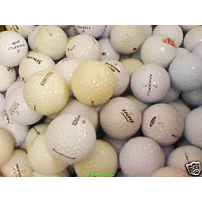 Abbildung von 100 gebrauchte Golfbälle (Lakeballs, Crossgolfbälle)