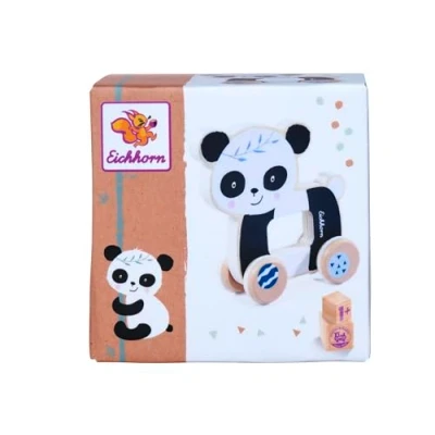 Abbildung von Eichhorn Nachziehtier Panda