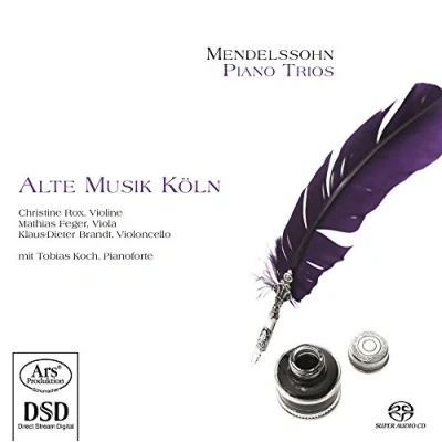 Abbildung von Mendelssohn: Klaviertrios op.49 &amp; 66 / Trio c Moll Lied ohne Worte op. 109 Albumblatt für Julius Rietz