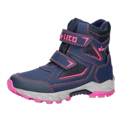 Abbildung von LICO Mauno V Snowboot/Winterstiefel für Kinder, Größe: 31, Marine/pink Schuhe