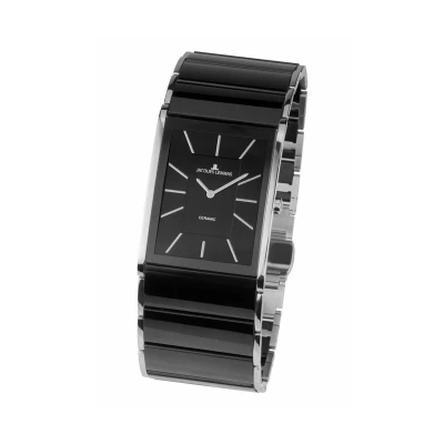 Abbildung von Jacques Lemans Dublin Uhr, Damen, Größe: One Size, Schwarz silber