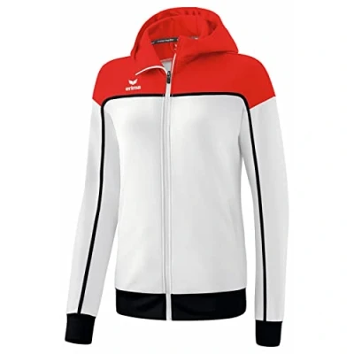 Abbildung von Erima Change Trainingsjacke, Damen, Größe: 40, Weiss rot schwarz