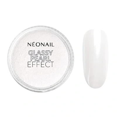 Abbildung von NEONAIL Glassy Pearl Effect Glitzer Nägel Puder Nail Art Chrome Powder Nageldesign Zubehör Gelnägel Glitter Glitzerpulver für Perle Chrom Nagelpuder