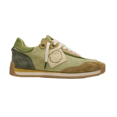 Abbildung von Satorisan Casual Sneaker Herren und Damen Enso Suede Vintage Sportschuhe Bequem, Nachhaltig Dauerhaft Farbe Lichen Green Größe 43