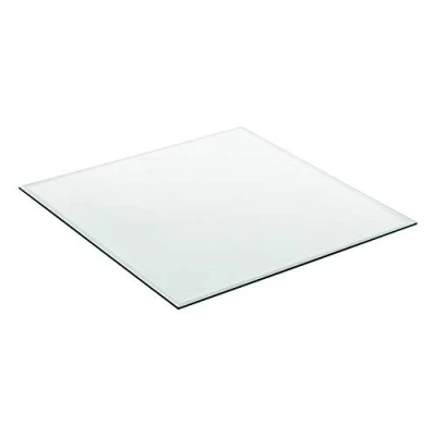Abbildung von Neuhaus Glasplatte &#039;Glasgow&#039; 80x80cm Eckig Glasscheibe Tischplatte ESG Glas Kaminplatte Kaminglas DIY Tisch
