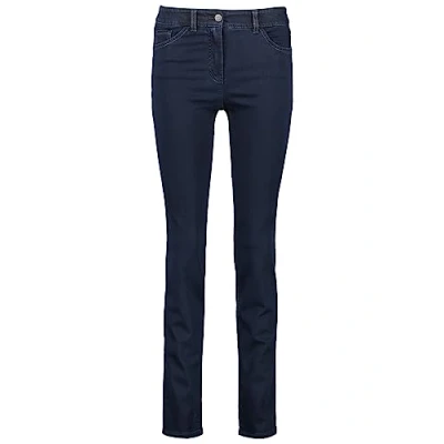 Abbildung von Gerry Weber 5 Pocket BEST4ME Jeans Slim Fit, Damen, Größe: 42, Dark blue denim