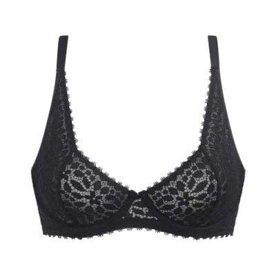 Abbildung von Dim Bügel Spitzen BH Daily Dentelle für jeden Tag Damen x1, Schwarz, 80D