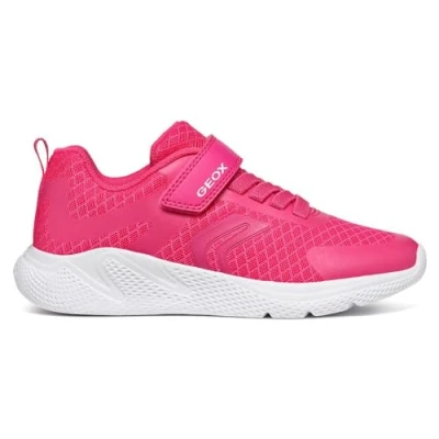 Abbildung von Geox J SPRINTYE GIRL Sneaker, Freizeitschuh, Schlupfschuh mit Klettverschluss
