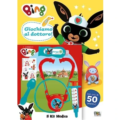 Abbildung von Giochiamo al dottore! Bing. Ediz. a colori. Con kit medico