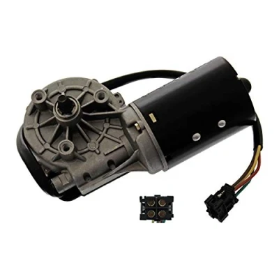 Abbildung von FEBI BILSTEIN 21744 Scheibenwischermotor 12V vorne für Linkslenker mit Kabel