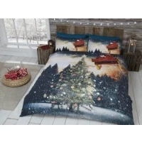 Abbildung von Rapport Northern Lights Bettwäsche Set, mehrfarbig, Single, 200 x 135 1 cm
