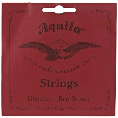 Abbildung von Aquila Red Series AQ 88 Saiten für Tenor Ukulele, niedriges G, 1 Set mit 4 Stück