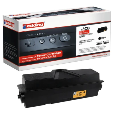 Abbildung von edding Toner EDD 5038 schwarz kompatibel zu KYOCERA TK 1130