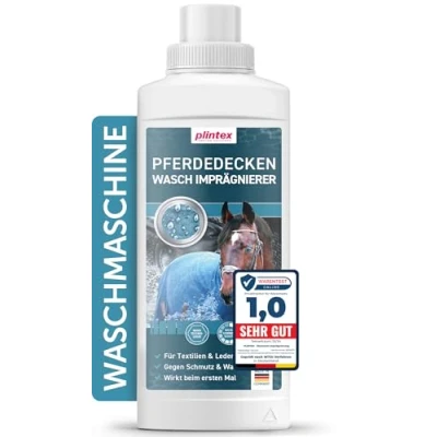 Abbildung von PLINTEX® [580ml] Wash In Imprägnierung für Pferdedecken ohne Baumwollanteil Nano Membran Dermatologisch getestet &amp; atmungsaktiv