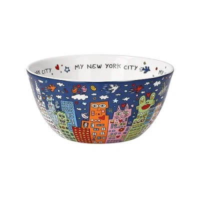 Abbildung von Goebel Dekoschale &quot;Rizzi&quot;, Pop Art, Fine Bone China, James Rizzi My New York City Night